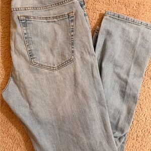 Abercrombie & Fitch Light Blue Athletic Skinny Jeans